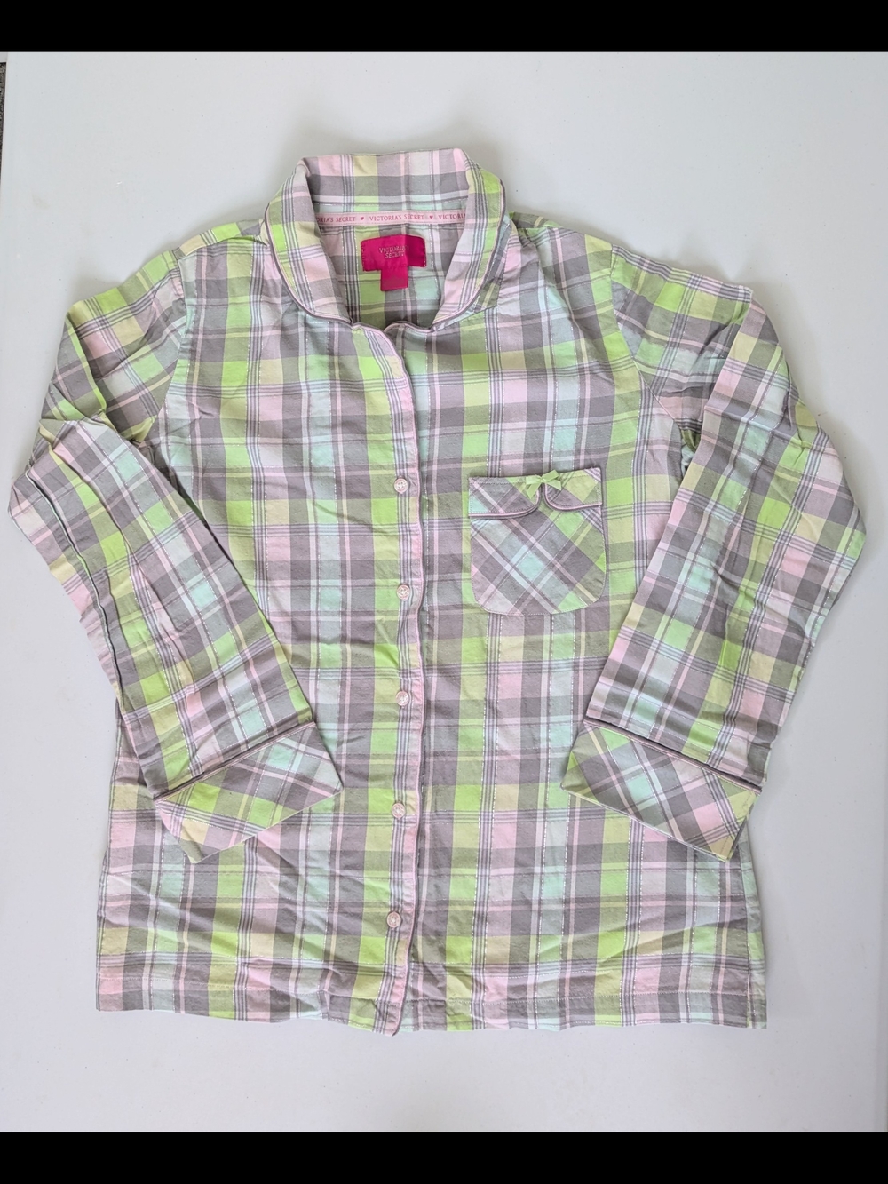 Victoria's Secret Women's Plaid Pajama Set